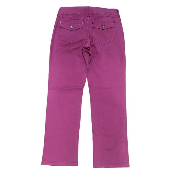 Elle Purple Jeans Size 6 - Picture 3 of 14